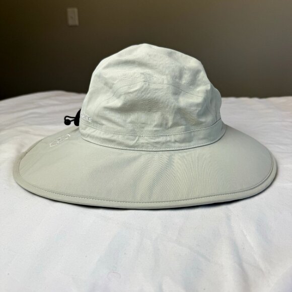 Outdoor Research Gore-Tex Bucket Hat Adult Safari Off-White Sun Protection M - Picture 2 of 12